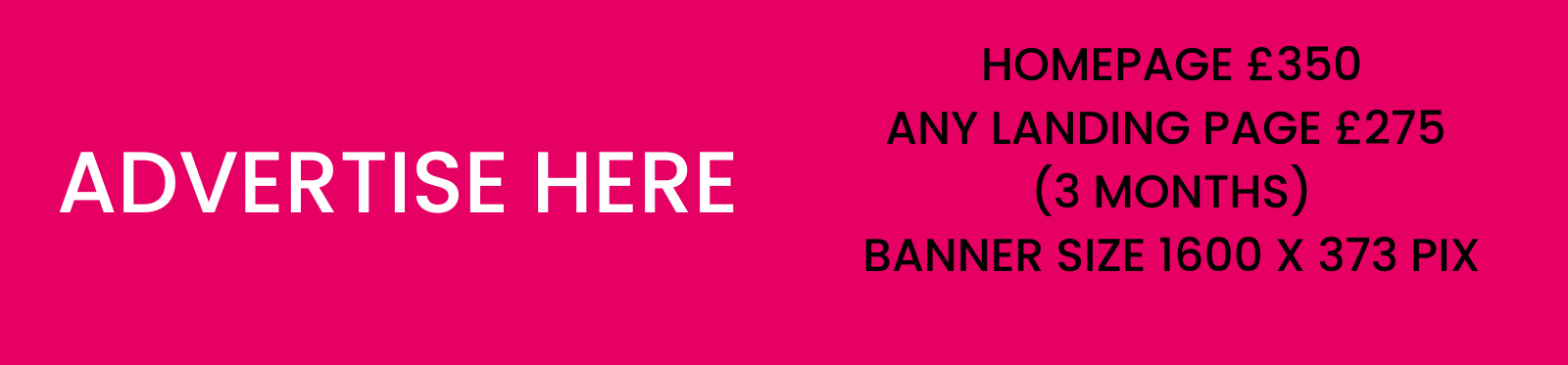 Bnner Website Ad - 1600 x 373